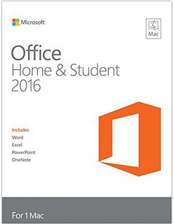 Office Home & Student 2016 English for Mac Medialess